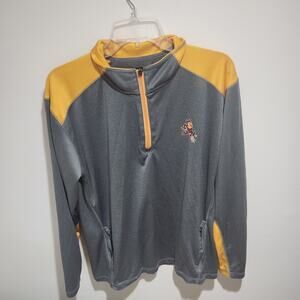 Champion Elite Arizona State Sun Devils ASU Quarter Zip Pullover Adult Men's L